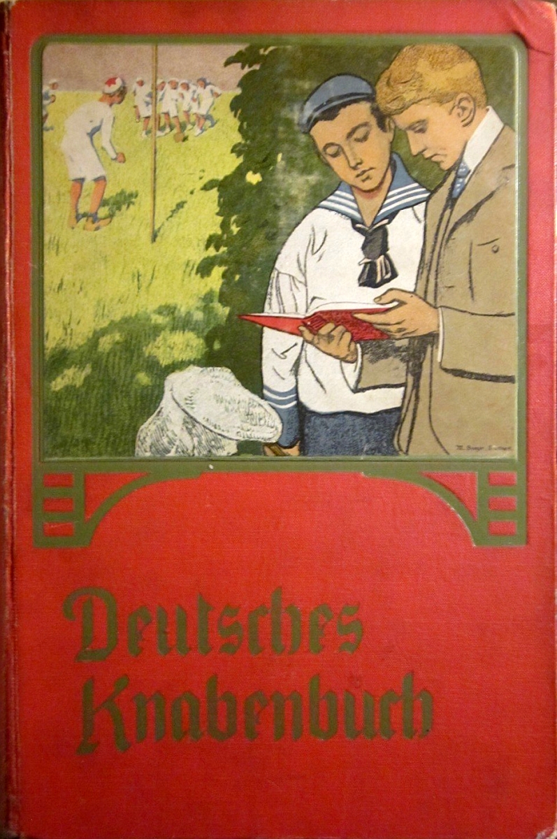 Leinwand Knabenbuch DB