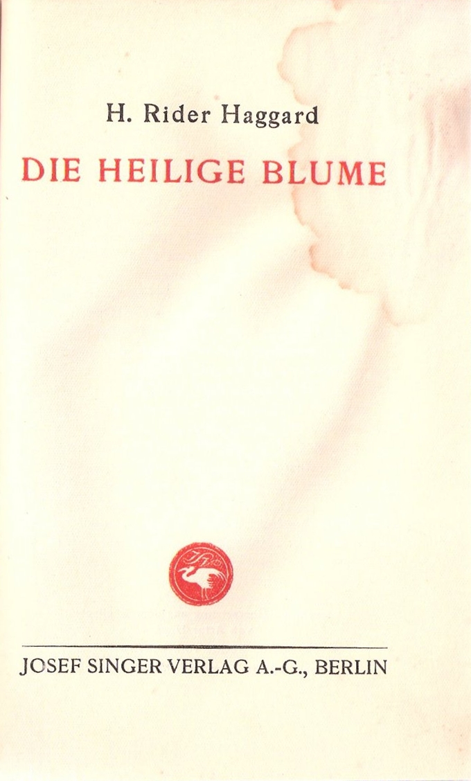 Titelblatt Blume Tit